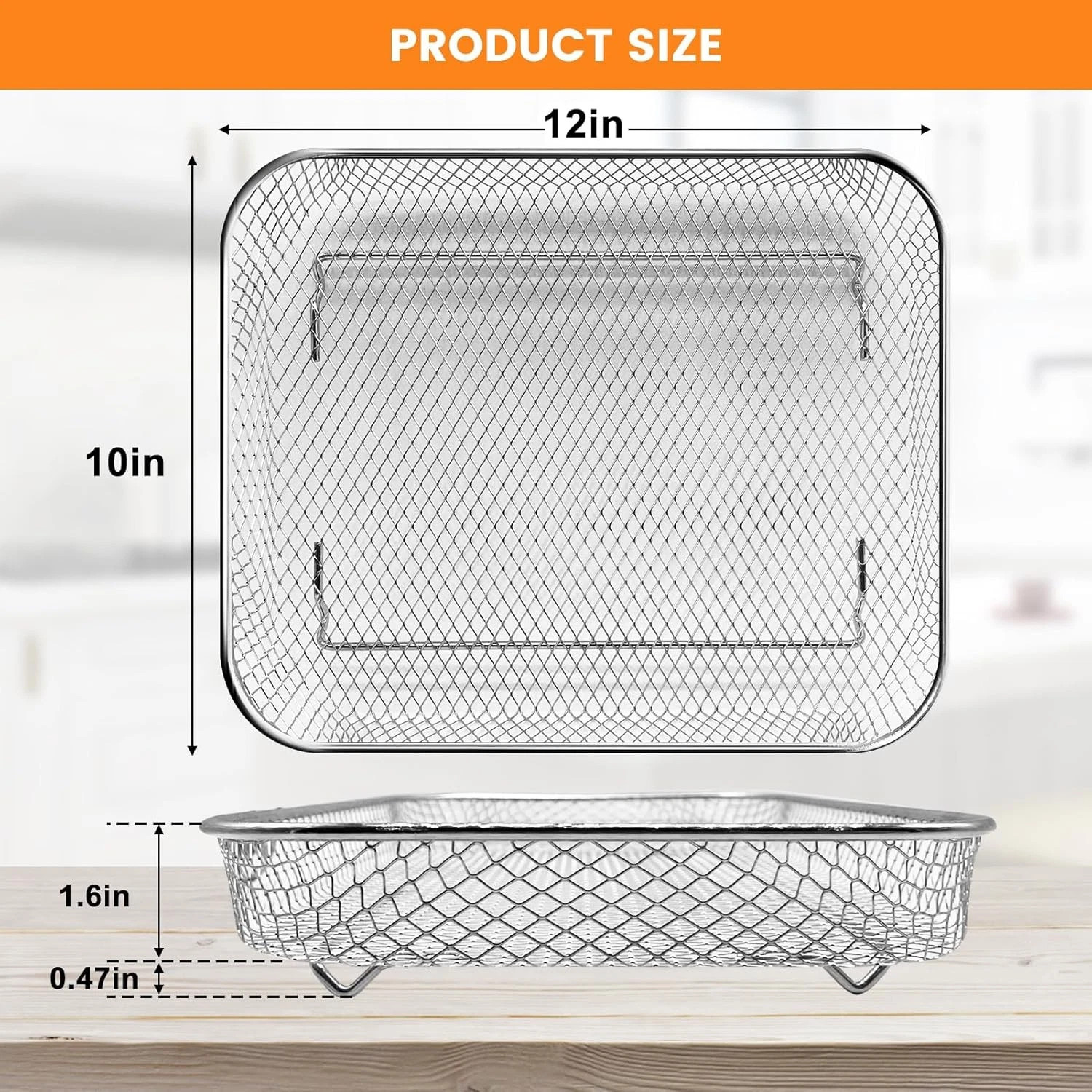 Air Fryer Basket Replacement for Nuwave Bravo xl air fryer toaster smart oven
