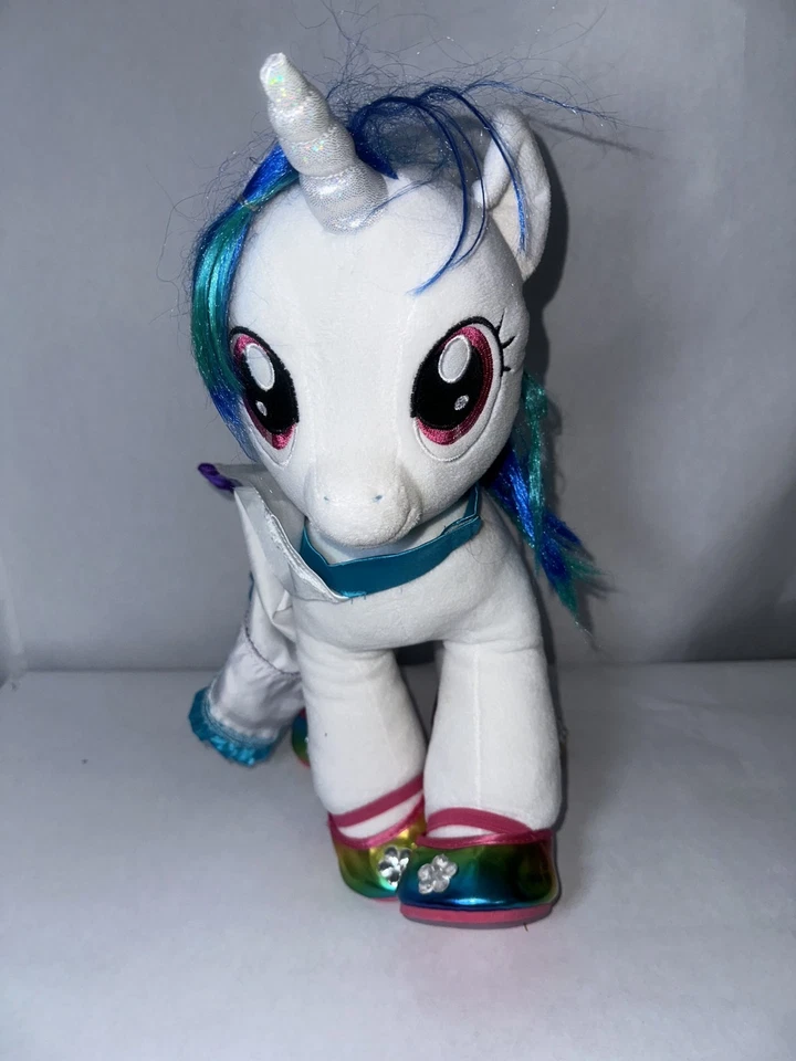 My Little Pony DJ Pon3 Build a Bear Peluche Nuevo Con Gafas BAB Con Zapatos/Tela Foto 3 de 4