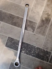 15mm Chrome Vanadium Extra Long Box End Wrench - 72-Tooth Ratchet Gear