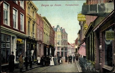 Ak Bergen op Zoom Nordbrabant Niederlande, Fortuinstraat - 4090025