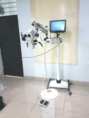 5 STEP ENT Multidisciplinary Surgical Microscope. Neurosurgery, Spine and Crania
