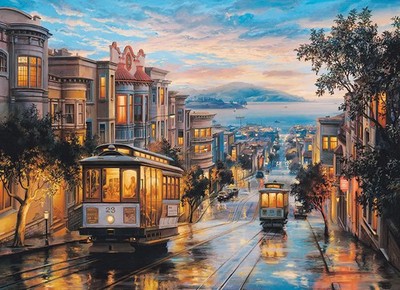 San Francisco Cable Car Heaven (Puzzle) | Spiel | In Spielebox | 6000-0957