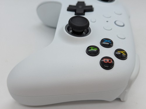 8Bitdo Ultimate 2 wireless gaming controller Hall white USB-C dongle for PC - Picture 9 of 17