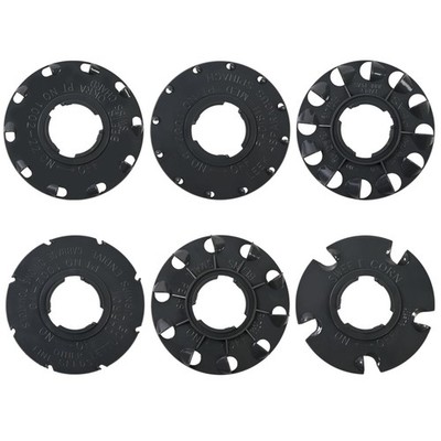 Earthway 1001 B Seeder Seed Plates Set 60009 6 Plates Fits 12+ Crops Kit NEW