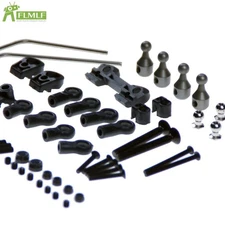 FLMLF Black Sway Bar Set in Us Fit HPI BAJA RV King Motor 5B 5T 5SC 1/5 Rc Car 