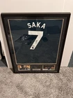 Arsenal Bukayo Saka Signed Jersey Beckett Authenticated Premier League Soccer
