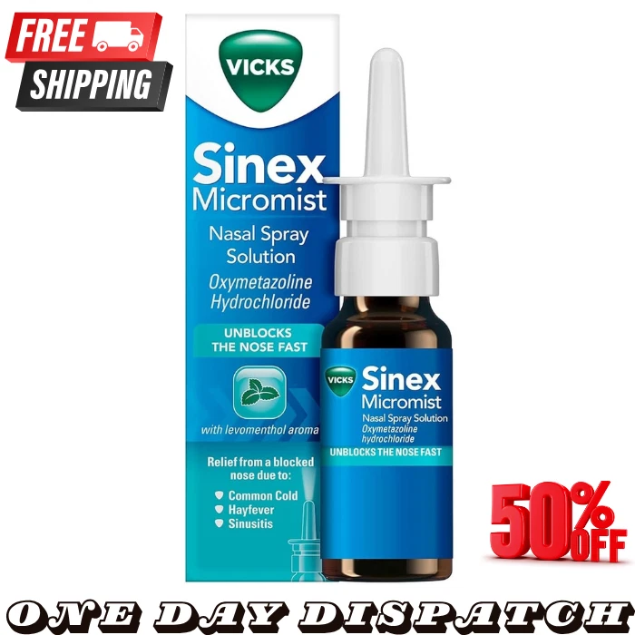 Vicks Sinex Micromist Nasal Spray Pump 15ml
