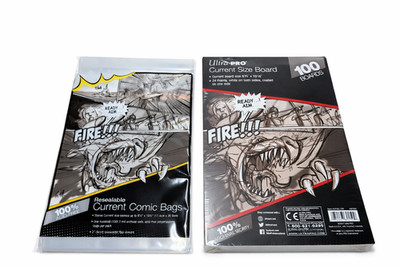 100 Ultra Pro Current Age Boards and Resealable Bags