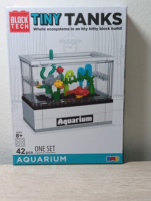 *FREE SHIP* FISH AQUARIUM Tiny Tanks Block Tech Building Brick Set