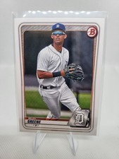 2020 Bowman Draft #BD-180 Riley Greene Detroit Tigers