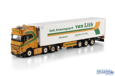 WSI Van Lith Volvo FH5 Globetrotter XL TwinSteer Kühlauflieger 01-4708