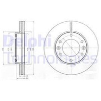 Delphi 2X Bremsscheibe Vorne Ø300 Mm BelüFtet FüR Hyundai H-1 Travel TQ 2.5