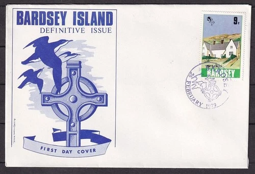 w3972/ Wales GB Bardsey Locals FDC Cover 1979