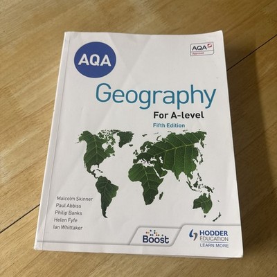 AQA A-level Geography Fifth Edition Philip Banks Paperback Hachet