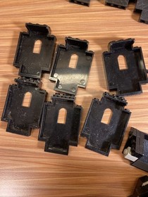 VTG Lego Black Castle Lot Walls Arches Windows Pieces 6086 6085 Dirty Scratched