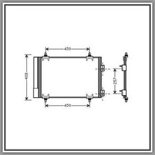 Condensateur Peugeot 3008