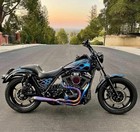 Custom Exhaust System For Harley Davidson DYNA 2 1 Model