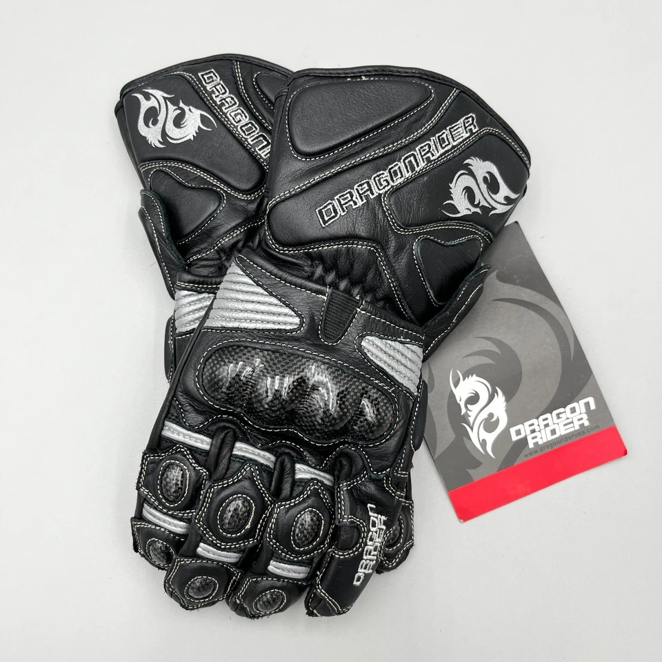 Dragon Rider GP-Pro Motorcycle Glove - Style G-0671-DR - Black - Large - NWT - Image 4 of 4
