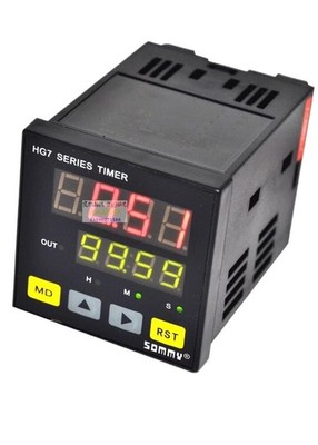 HG7-RB40 HG9 multifunctional time relay with four digit dual digital display an
