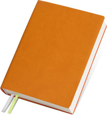 Thick Blank Journal Notebook 400 Pages A6 Unlined Sketchbook