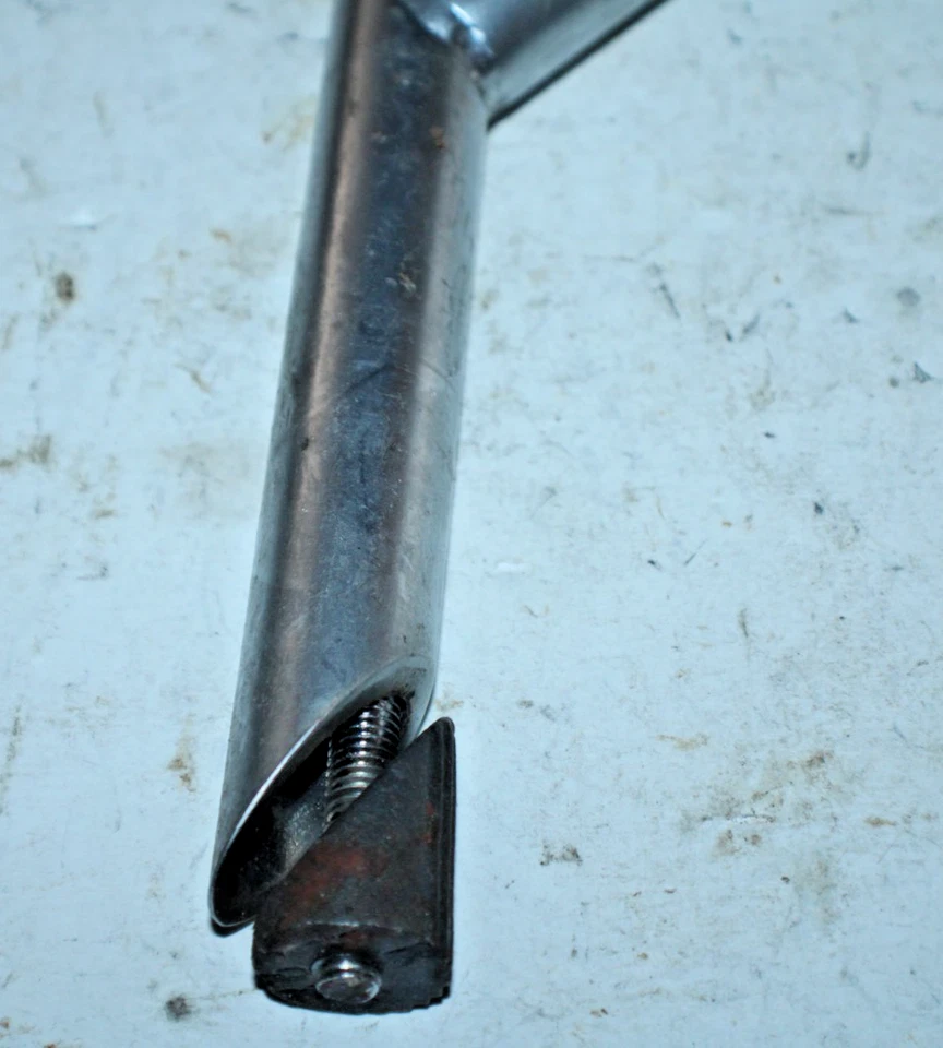 Vástago de pluma de 22,2 mm 25,4 mm 100 mm 45º elevación plata acero MTB híbrido carretera envío EE. UU. Foto 4 de 4