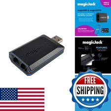 magicJack C528 VOIP Adapter - Unlimited Calls US  Canada, No Monthly Bill