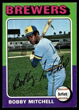 1975 Topps Bobby Mitchell  - Milwaukee Brewers #468