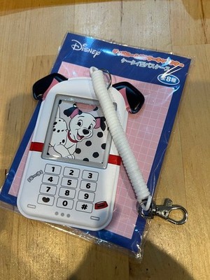 101 Dalmatians Disney Mobile phone type pass case with dog ears