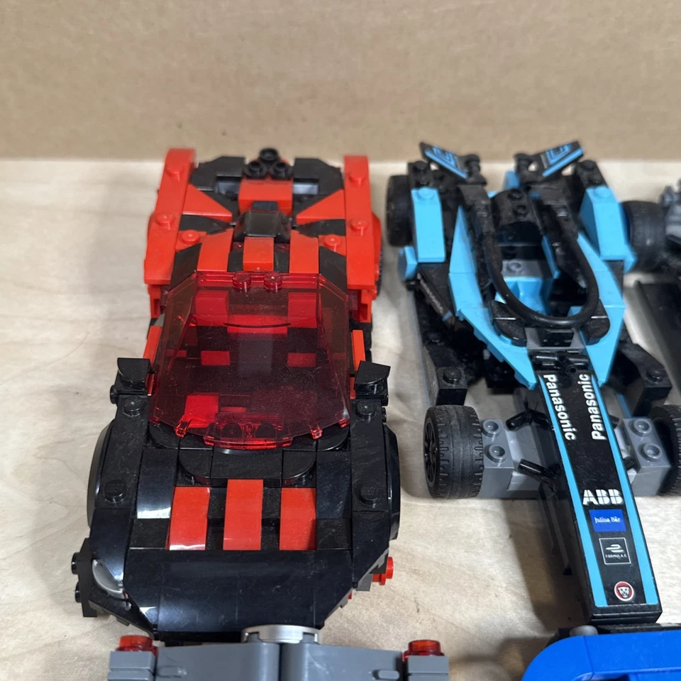 Lote de 6 LEGO Speed Champions INCOMPLETOS Foto 4 de 4