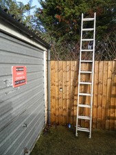 double extension aluminium 730 class 3 vertigo  ladder
