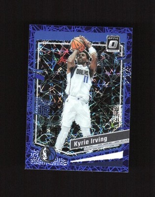 2023-24 Panini Donruss Optic - Kyrie Irving #22 Blue Velocity Prizm
