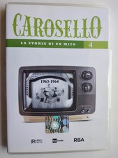 carosello la storia di un mito 4 1963	dvd	manfredi pulcino calimero pagot nuovo