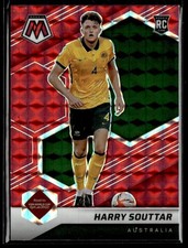Harry Souttar 2021 Panini Mosaic Road to FIFA Red RC #145 Australia