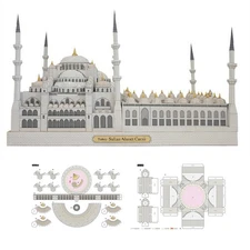 DIY Building 3D Paper Model Kits Durable For Collectors and Enthusiasts