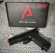 Agency Arms EXA Glock Gas Blowback Airsoft Pistol Green Gas