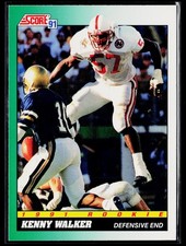 1991 Score #317 Kenny Walker RC