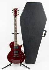 ESP LTD Deluxe EC-1000 See-Thru Black Cherry Electric Guitar with Co (A1G012582)