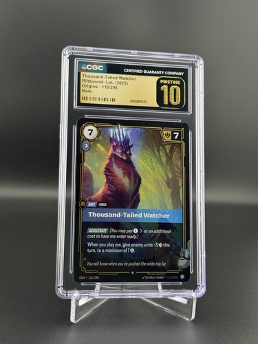 Thousand-Tailed Watcher graded CGC 10 for sale on eBay