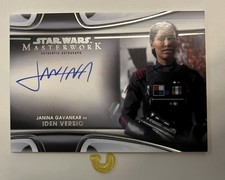 2021 Star Wars Masterwork Taylor Janina Gavankar As Iden Versio Auto #MWA-JG