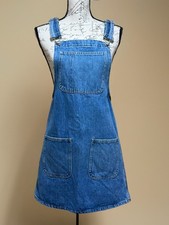 Madewell Denim Overall Mini Dress EUC Sz XS Retail $118