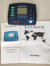 Vintage Lexibook Electronic Countdown TV Show Handheld Game LG1000GB