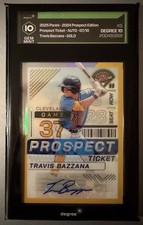 2024 Panini Prospect Edition Prospect - Ticket Gold Card No. 5 Travis Bazzana...