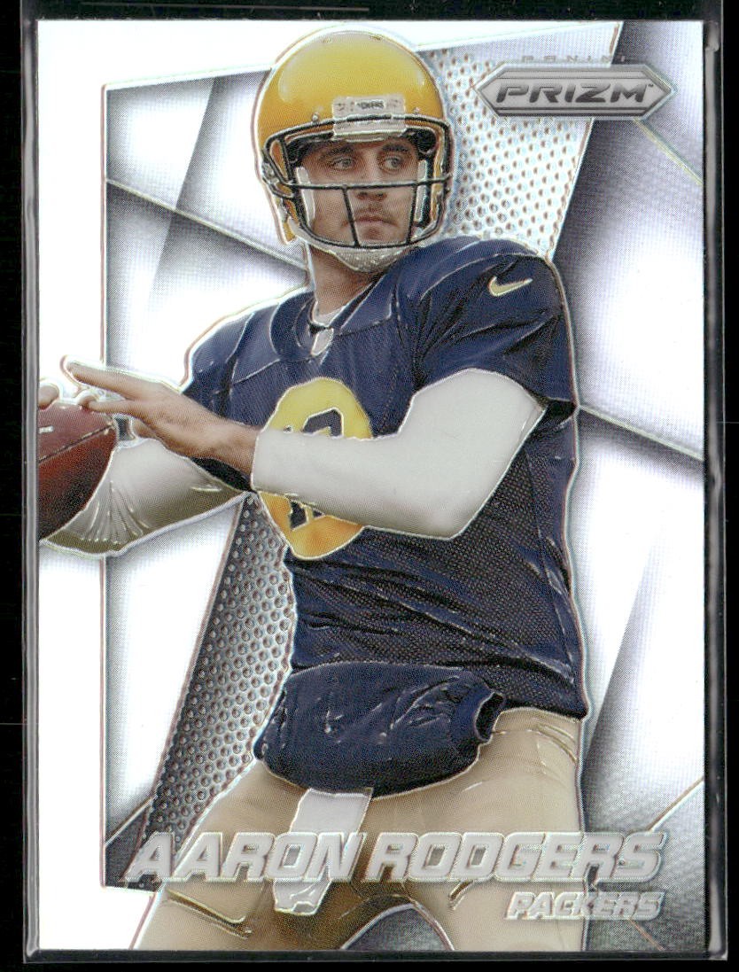 2014 Panini Prizm #67 Aaron Rodgers Silver Prizm
