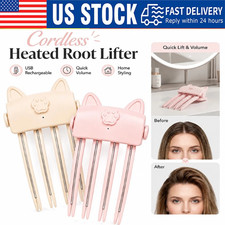 Electric Cordless Heated Hair Volume Clip - Root Clips for Curly Hair Volume US