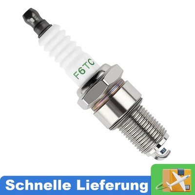 F6TC Zündkerze für verschiedene Motorsense Rasenmäher Srtomerzeuger Generator DE