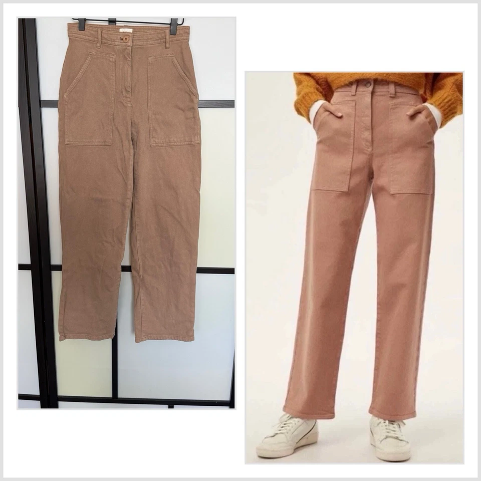 Pantalones Aritzia Wilfred Free Modernos Utilitarios Pierna Recta Talla 2 Cápsula Minimalista Foto 2 de 4