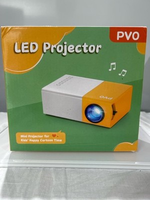 PVO YG300 Pro Mini LED Projector   HDMI/USB/TF   Open Box, New Conte (NJL029361)