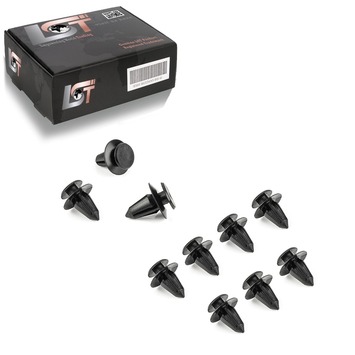 10X For Fiat 500L Doblo 263 Tailgate Trim Fastening Clips