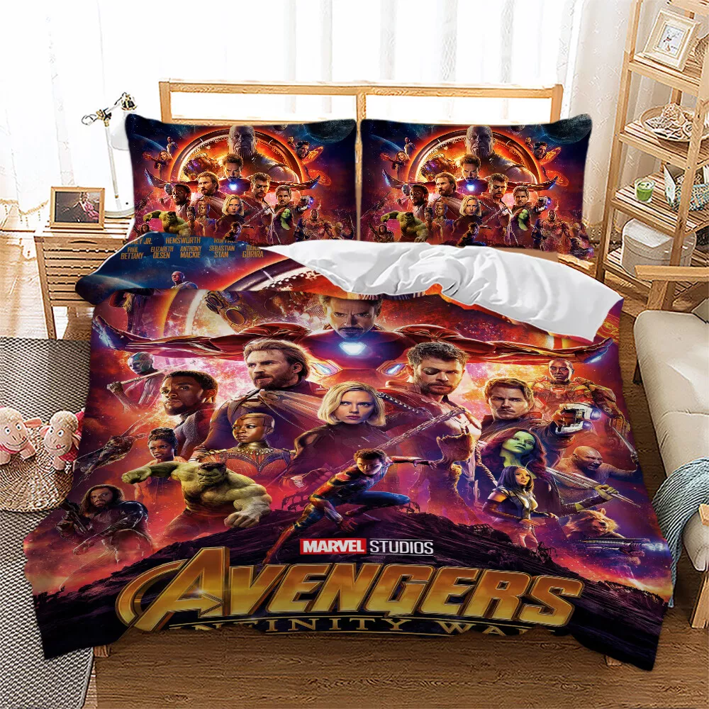 Marvel bed top set full