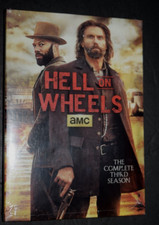 "HELL ON WHEELS - COMPLETE SEASON 3," Three 3 Discs,10 Episodes, 430 Mins, New